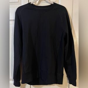 Myles Make Moves Performance Crewneck Sweatshirt Unisex Adult Black Stretch (M)